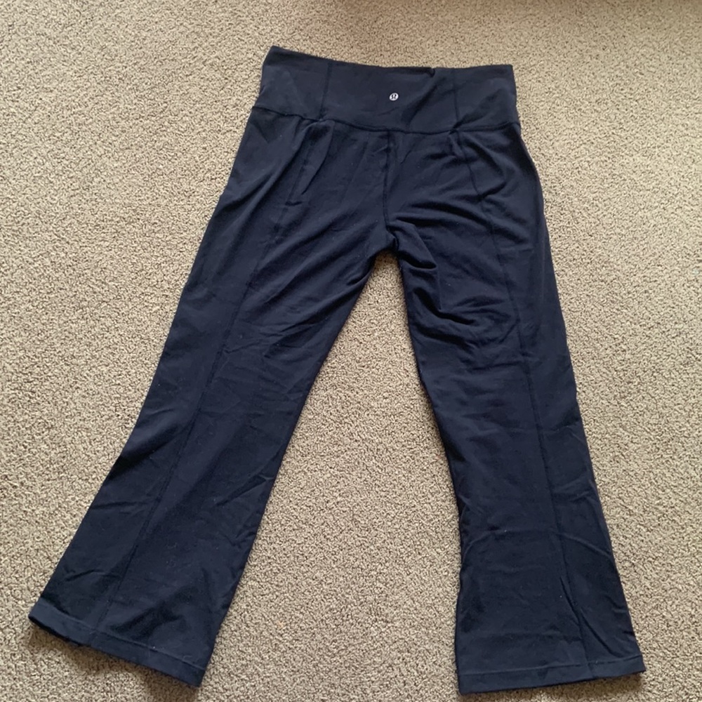 Lululemon Black Flare Leggings